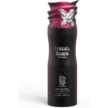 Cristalla Beaute Body Spray 200ml Extra Long Lasting Perfumed Body Deodorant For Her Online Hot Sale