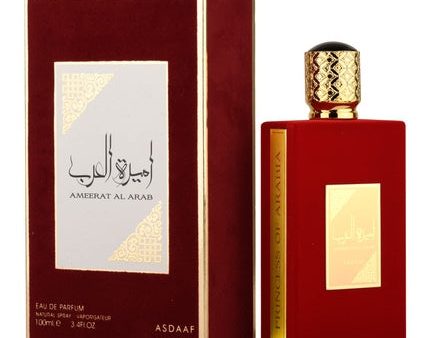 Ameerat Al Arab Unisex Eau De Parfum 100ml Oriental Exotic Attractive Citrus Bergamot White Musk Aloe Vera Jasmine Wood Musk and Oud by Asdaaf Online Sale