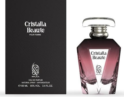 Cristalla Beaute 100ml EDP Women Perfume Spray La Vie Belle Notes of Jasmine and Bergamot Amber Vanilla Cheap