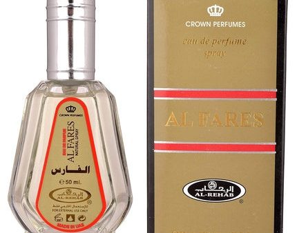 Al Rehab Al Fares Eau de Perfume Spray for Men 1.7 Ounce Wood For Cheap