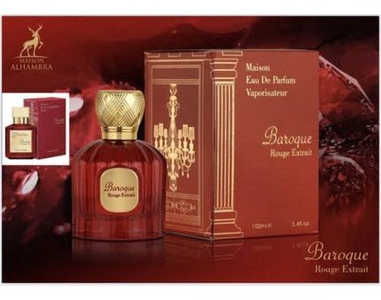 Baroque Rouge Extrait EDP Perfume Maison Alhambra Lattafa 100ml New Rich UAE For Cheap