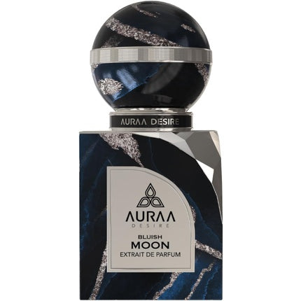 Bluish Moon Extrait de Parfum 100ml by Auraa Desire Luxury Unisex Woody Oriental Fragrance with Bergamot, Cardamom, Amber, Vanilla, and Woody Notes Long-Lasting Perfume Online now