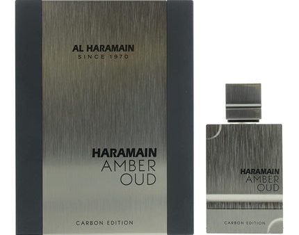 Al Haramain Amber Oud Carbon Edition for Men Eau de Parfum Spray 2.0 Ounce Online now