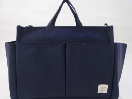 bagtory ME Small Several Pockets Handbag, Dark Blue, Mommy Tote Bag, Multi-Purpose Storage Bag Organizer  Fixed Size Fashion