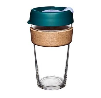 KeepCup Brew Cork Tempered Glass Cup L 16oz 454ml - Eventide  Fixed Size Online Sale