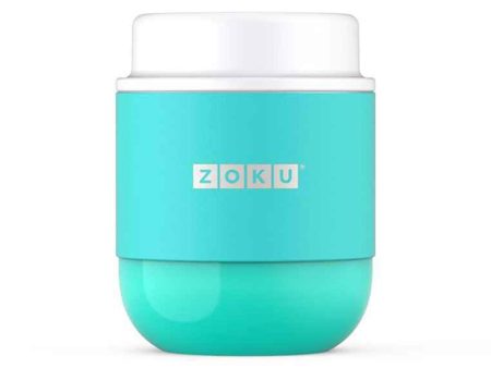 ZOKU Stainless Steel Neat Stack Food Jar 295ml - Aqua  Fixed Size on Sale