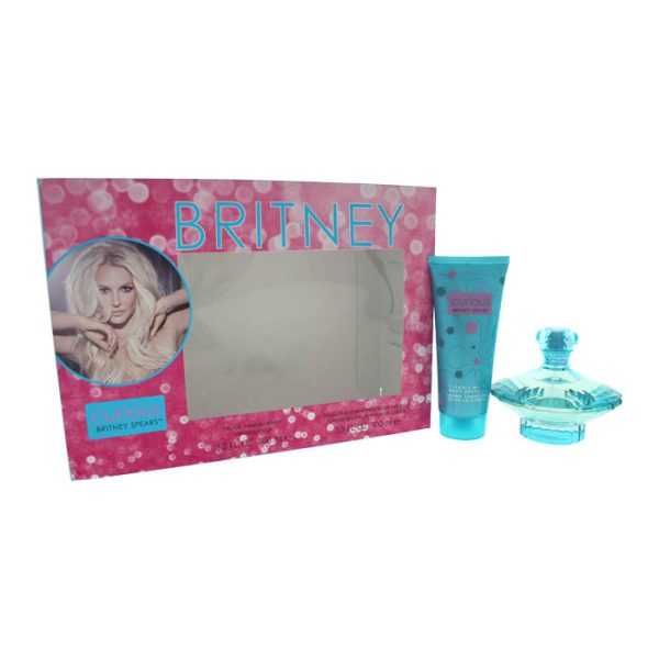 Britney Spears Curious 2pc Set - Eau De Parfum & Body Souffle 100ml Online Hot Sale