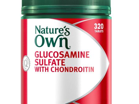 Nature s Own [Authorized Sales Agent] Nature s Own Glucosamine Sulfate with Chondroitin - 320 tablets  320pcs box Hot on Sale