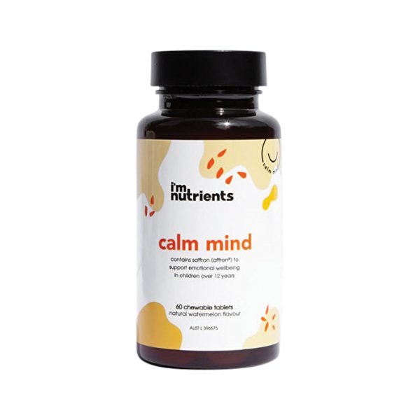 I m Nutrients Calm Mind Chewable (Watermelon) 60t Supply