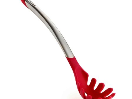 Cuisipro Silicone Stainless Steel Spaghetti Spoon  Fixed Size For Sale