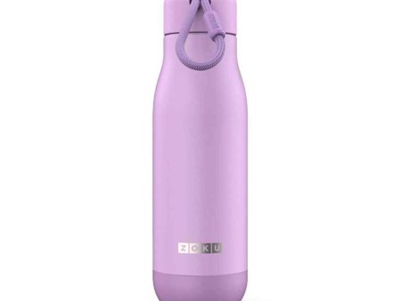 ZOKU Stainless Steel Vacuum Insulated Bottle 500ml - Lavender  Fixed Size Hot on Sale