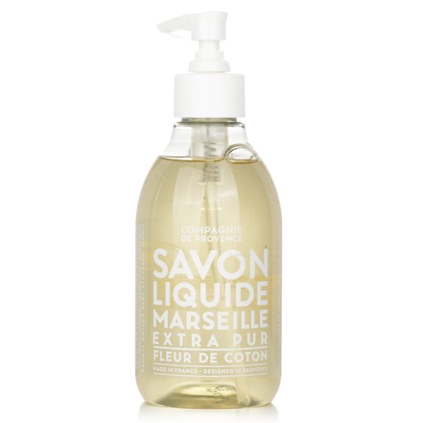 Compagnie de Provence Liquid Marseille Soap Cotton Flower  300ml 10oz Hot on Sale