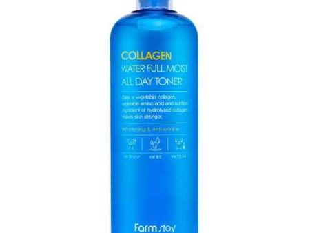 Farm Stay Collagen Water Full Moist All Day Toner  500ml Cheap