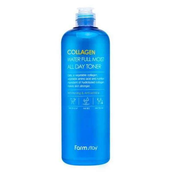 Farm Stay Collagen Water Full Moist All Day Toner  500ml Cheap