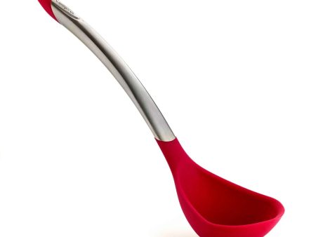 Cuisipro Silicone Stainless Steel Ladle  Fixed Size Online