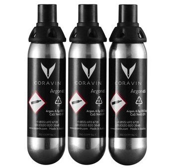 Coravin Argon Capsule (Set of 3)  Fixed Size Online Hot Sale