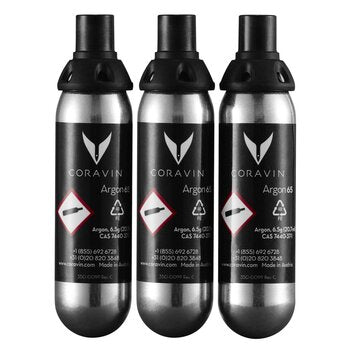 Coravin Argon Capsule (Set of 3)  Fixed Size Online Hot Sale