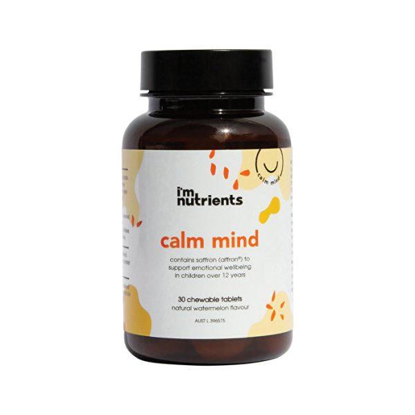 I m Nutrients Calm Mind Chewable (Watermelon) 30t Fashion