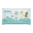 ASFAWATER Anti-bacterial Wet Tissue?20 sheets?x20  Fixed Size Sale