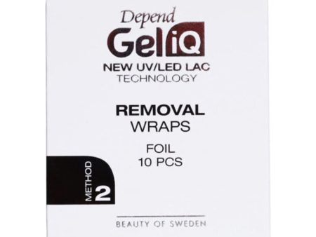 DEPEND COSMETIC Gel iQ Removal Wraps Foil  #2905  Fixed Size Online Sale