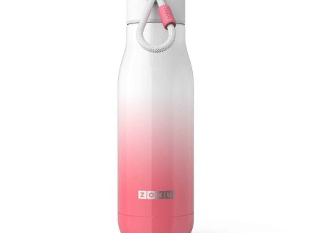 ZOKU Stainless Steel Vacuum Insulated Bottle 500ml - Blossom Pink  Fixed Size For Sale