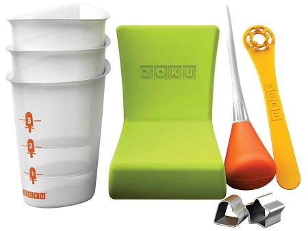 ZOKU Quick Pop Tools (8 Piece Set)  Fixed Size on Sale