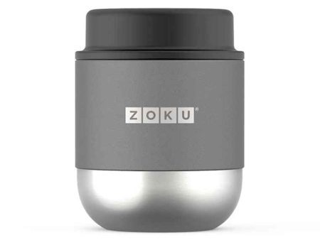 ZOKU Stainless Steel Neat Stack Food Jar 295ml - Stainless Steel  Fixed Size Online now