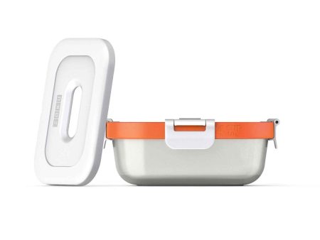 ZOKU Neat Stack Nesting Food Container Lunch Set (3pcs) - Microwave Safe  Fixed Size Online Sale