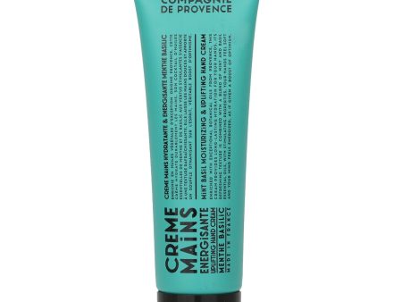 Compagnie de Provence Menthe Basilic Uplifting Hand Cream  30ml 1oz Online Sale