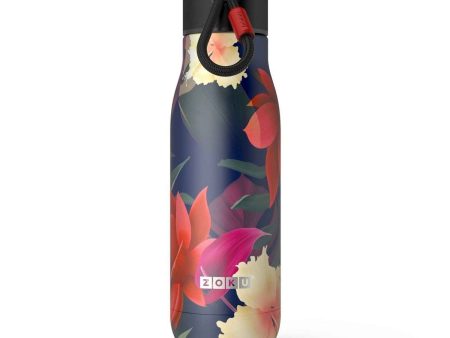 ZOKU Stainless Steel Vacuum Insulated Bottle 500ml - Paradise Flower  Fixed Size For Cheap