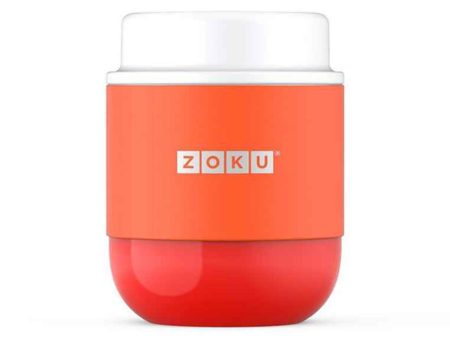 ZOKU Stainless Steel Neat Stack Food Jar 295ml - Papaya  Fixed Size Online