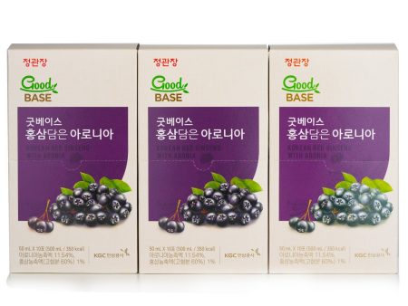 Cheong Kwan Jang Korean Red Ginseng With Aronia Drink  50mlx30pcs Online Sale