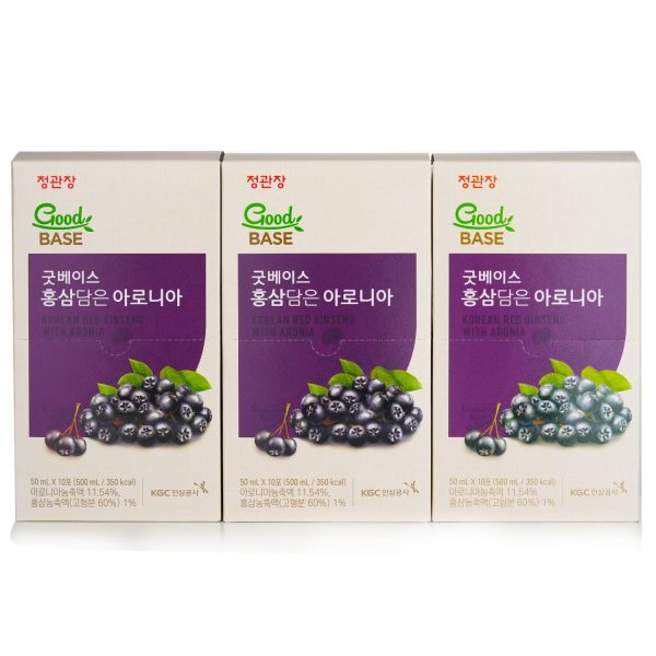 Cheong Kwan Jang Korean Red Ginseng With Aronia Drink  50mlx30pcs Online Sale