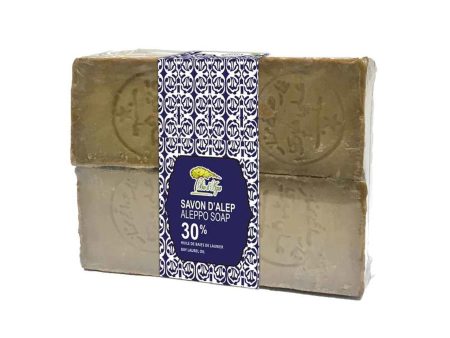 Bio d Azur ?4pcs Best Price?Aleppo Handmade Soap- 30% Laurel Oil  Fixed Size Cheap