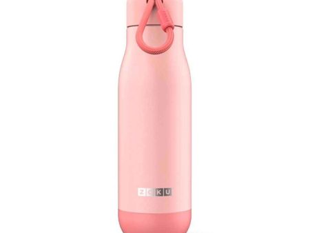 ZOKU Stainless Steel Vacuum Insulated Bottle 500ml - Pink  Fixed Size For Sale