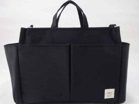 bagtory ME Small Several Pockets Handbag, Black, Mommy Tote Bag, Multi-Purpose Storage Bag, Organizer  Fixed Size Fashion