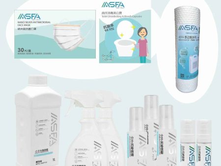 ASFAWATER Disinfectant & Deodorisation Spray ? Classic Family Pack  Fixed Size For Discount