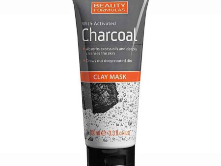 Beauty Formulas Charcoal Clay Mask  100ml on Sale