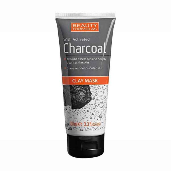 Beauty Formulas Charcoal Clay Mask  100ml on Sale