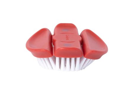 Cuisipro Vegetable Cleaning Brush Soft Red  Fixed Size For Sale