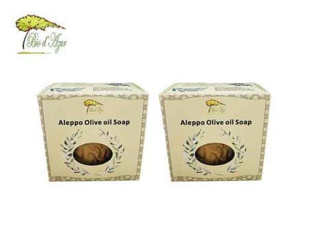 Bio d Azur Aleppo Soap Olive Oil Handmade Soap 200g x 2pcs  Fixed Size For Discount