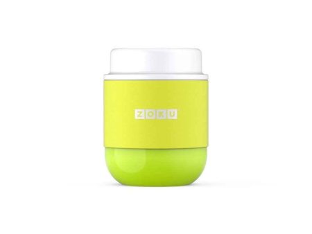 ZOKU Stainless Steel Neat Stack Food Jar 295ml - Lemon Lime  Fixed Size For Sale