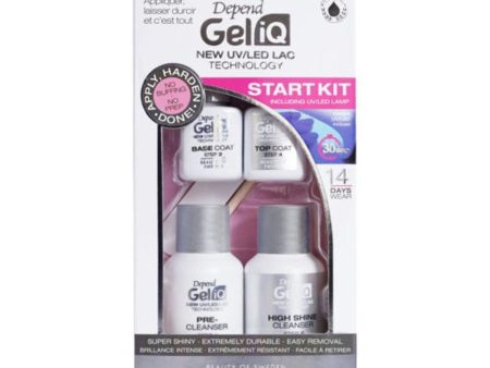 DEPEND COSMETIC Gel iQ UV LED Lamp Start Kit #2900  Fixed Size Supply