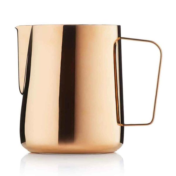 Barista & Co Stainless Steel Core Milk Pitcher Jug 600ml - Rose Brass  Fixed Size Online Hot Sale