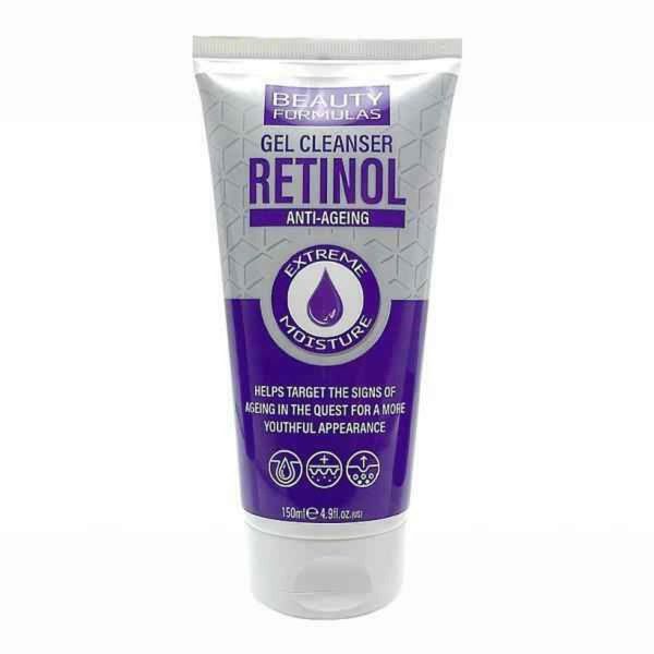 Beauty Formulas Retinol Anti-Ageing Gel Cleanser  150ml Online now