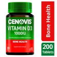 Cenovis [Authorized Sales Agent] Cenovis Calcium VD - 200 Tablets  200pcs box Supply