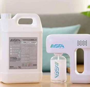 ASFAWATER 200ppm Disinfectant & Deodorisation Spray (ENHANCED) ?5L?+ Rechargeable Sprayer  Fixed Size Hot on Sale