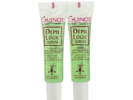 Guinot Depil Logic Anti Hair Regrowth Face & Body Serum 2x8ml 0.27oz Discount