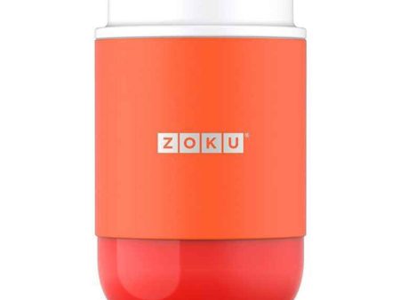 ZOKU Stainless Steel Neat Stack Food Jar 475ml - Papaya  Fixed Size on Sale