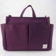 bagtory ME Small Several Pockets Handbag, Purple, Mommy Tote Bag, Multi-Purpose Storage Bag, Organizer  Fixed Size Online Sale